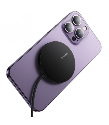 Baseus juhtmevaba laadija magnetiga 15W, must