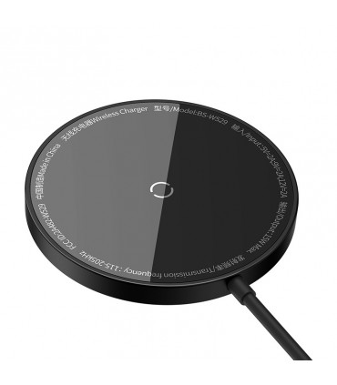 Baseus juhtmevaba laadija magnetiga 15W, must