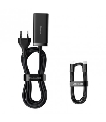 Baseus kiirlaadija GaN3 Pro 100W, must