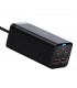 Baseus kiirlaadija GaN3 Pro 100W, must