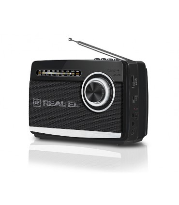 REAL-EL X-510 FM/AM/SW raadio LED lambiga