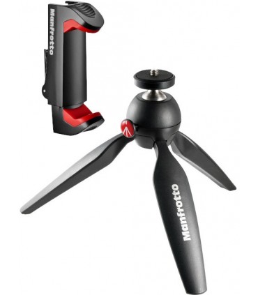 Manfrotto statiiv + telefonihoidik MKPIXICLMII-BK