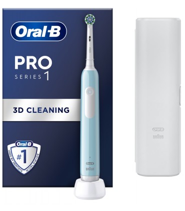 Braun Oral-B PRO Series 1 (D305.513.3X), Carribean Blue + reisikarp