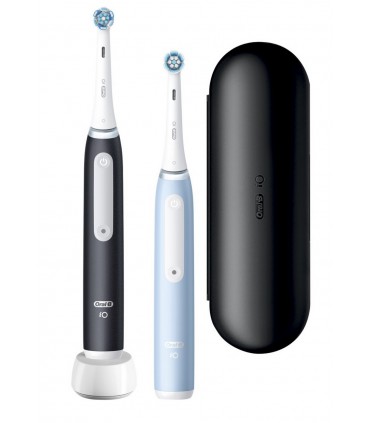 Braun Oral-B iO3 Series (iOG3d.2i6.2K), Matt Black/Ice Blue, 2 käepidet