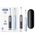 Braun Oral-B iO3 Series (iOG3d.2i6.2K), Matt Black/Ice Blue, 2 käepidet