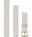 Garmin kellarihm Venu 3S 18mm, ivory/gold