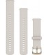 Garmin kellarihm Venu 3S 18mm, ivory/gold