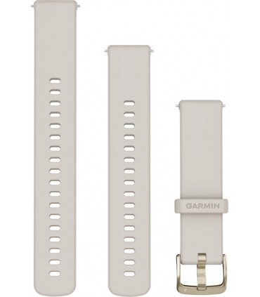 Garmin kellarihm Venu 3S 18mm, ivory/gold