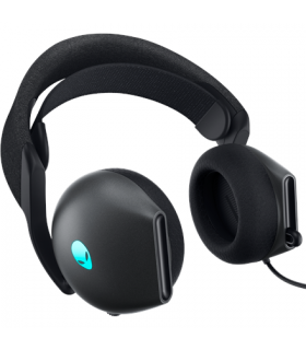 Dell Alienware Wired Gaming Headset AW520H Over-Ear, Built-in microphone, Dark Side of the Moon, Noise canceling