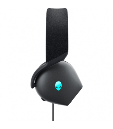 Dell Alienware Wired Gaming Headset AW520H Over-Ear, Built-in microphone, Dark Side of the Moon, Noise canceling