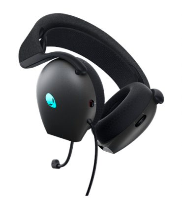 Dell Alienware Wired Gaming Headset AW520H Over-Ear, Built-in microphone, Dark Side of the Moon, Noise canceling