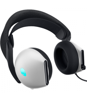 Dell Alienware Wired Gaming Headset AW520H Over-Ear, Built-in microphone, Lunar Light, Noise canceling