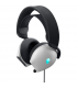 Dell Alienware Wired Gaming Headset AW520H Over-Ear, Built-in microphone, Lunar Light, Noise canceling