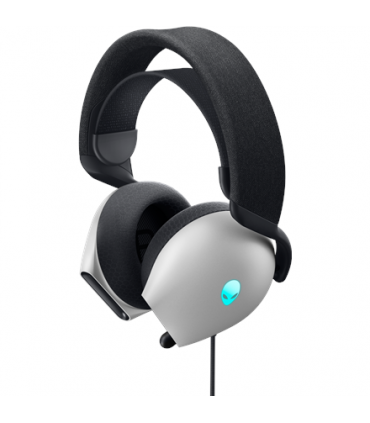 Dell Alienware Wired Gaming Headset AW520H Over-Ear, Built-in microphone, Lunar Light, Noise canceling