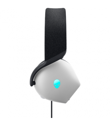 Dell Alienware Wired Gaming Headset AW520H Over-Ear, Built-in microphone, Lunar Light, Noise canceling