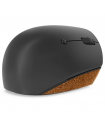 Lenovo Go Wireless Vertical Mouse Wireless optical, Storm grey with natural cork, USB-A, 1 x AA batteries (included)
