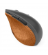 Lenovo Go Wireless Vertical Mouse Wireless optical, Storm grey with natural cork, USB-A, 1 x AA batteries (included)