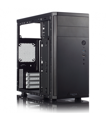 Fractal Design CORE 1100 Black, Micro ATX, Power supply included No