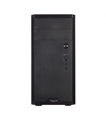 Fractal Design CORE 1100 Black, Micro ATX, Power supply included No