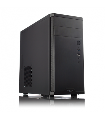 Fractal Design CORE 1100 Black, Micro ATX, Power supply included No