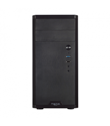 Fractal Design CORE 1100 Black, Micro ATX, Power supply included No
