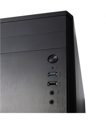 Fractal Design CORE 1100 Black, Micro ATX, Power supply included No