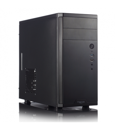 Fractal Design CORE 1100 Black, Micro ATX, Power supply included No