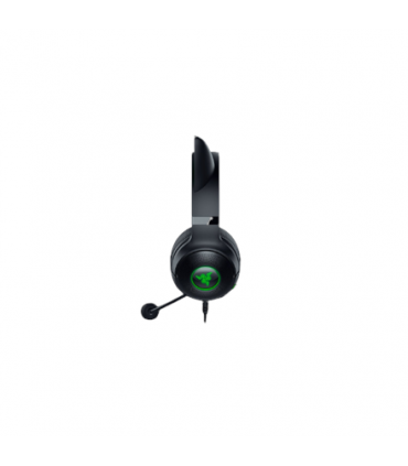 Razer Headset Kraken Kitty V2 Microphone, Black, Wired, On-Ear, Noise canceling