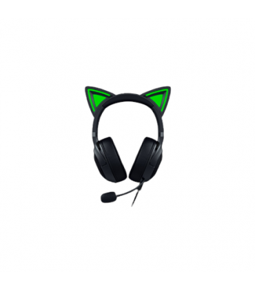 Razer Headset Kraken Kitty V2 Microphone, Black, Wired, On-Ear, Noise canceling