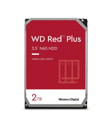 Western Digital Red Plus NAS Hard Drive 2TB HDD WD20EFPX