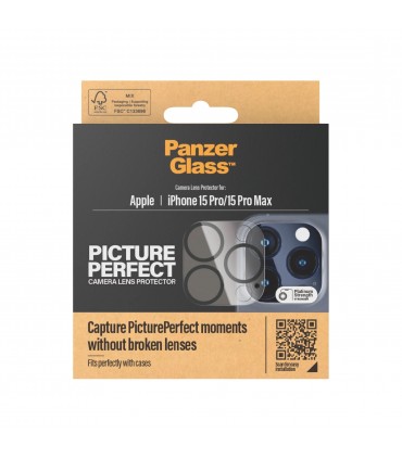 Panzerglass iPhone 15 Pro/15 Pro Max tagakaamera kaitseklaas