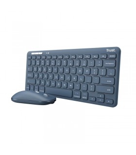 Trust Keyboard+Mouse WRL Lyra/Blue 24937