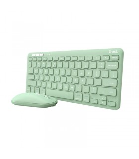 Trust Keyboard+Mouse WRL Lyra/Green 24942