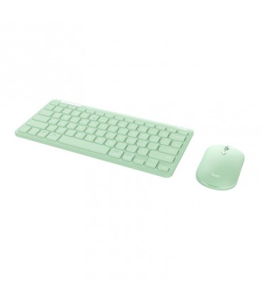 Trust Keyboard+Mouse WRL Lyra/Green 24942