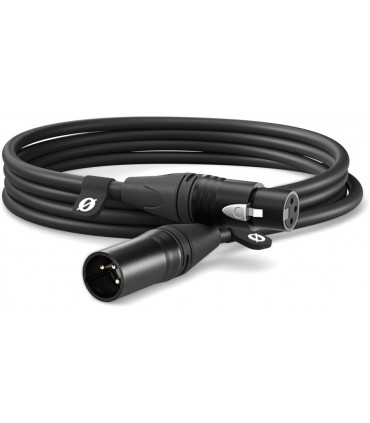 Rode kaabel XLR 3m, must