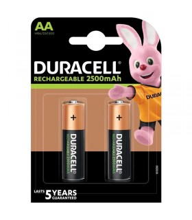 Duracell akupatarei NiMH HR6 AA 2500mAh 2tk