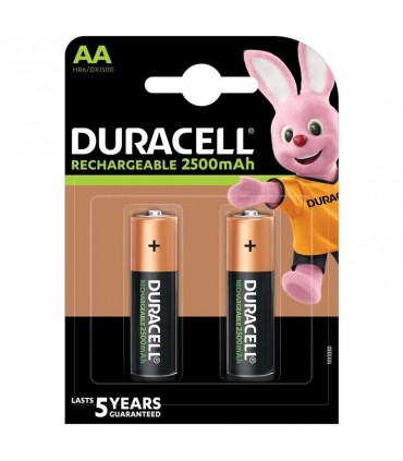 Duracell akupatarei NiMH HR6 AA 2500mAh 2tk