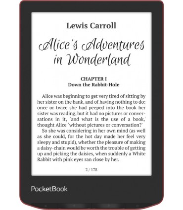 PocketBook Verse Pro e-luger 6'' 16GB, punane