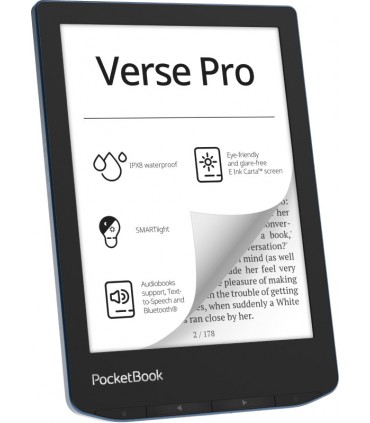 PocketBook Verse Pro e-luger 6" 16GB, sinine