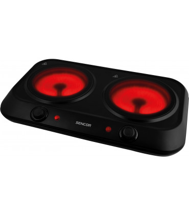 Sencor SCP2263 lauapliit 2 keraamilise keedualaga must