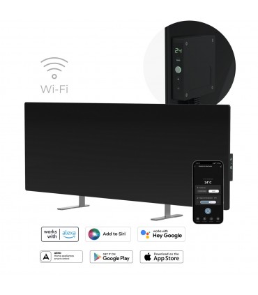 AENO AGH0004S infrapuna- ja konvektsioonküttepaneel, must 