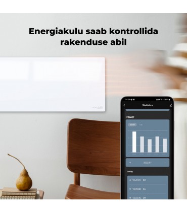 AENO AGH0003S infrapuna- ja konvektsioonküttepaneel, valge