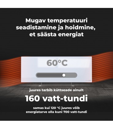 AENO AGH0003S infrapuna- ja konvektsioonküttepaneel, valge