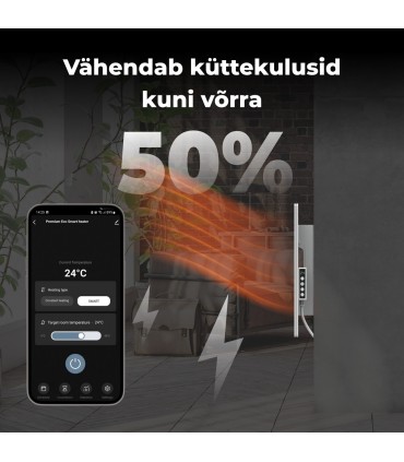 AENO AGH0003S infrapuna- ja konvektsioonküttepaneel, valge