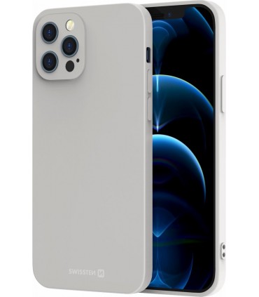 Swissten iPhone 15 Pro Max Soft Joy ümbris, helehall
