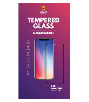 Mocco Apple Iphone 15 ekraanikaitseklaas, must