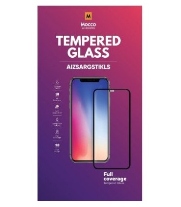 Mocco Apple Iphone 15 Pro ekraanikaitseklaas, must