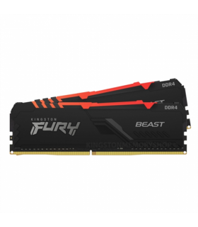 Kingston Fury Beast 16 GB, DDR4-3200, 1600 MHz, PC/server, Registered No, ECC No, Black