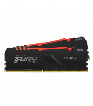 Kingston Fury Beast 16 GB, DDR4-3200, 1600 MHz, PC/server, Registered No, ECC No, Black