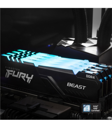 Kingston Fury Beast 16 GB, DDR4-3200, 1600 MHz, PC/server, Registered No, ECC No, Black